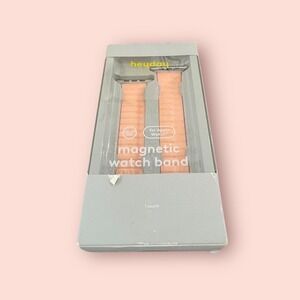 Heyday Magnetic Watch Band‎ for Apple Watch 42-49mm Peach New